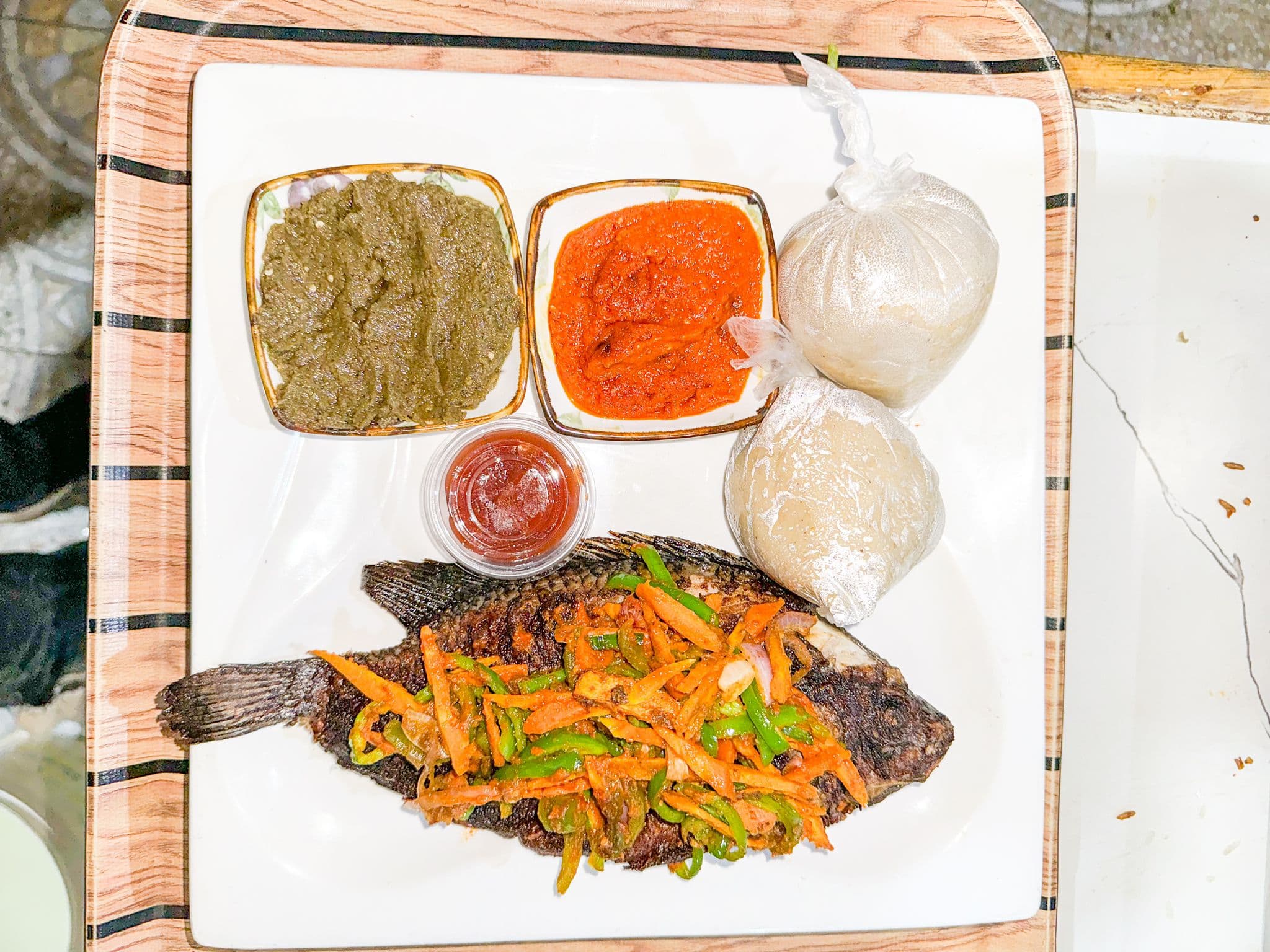 Banku and Tilapia
